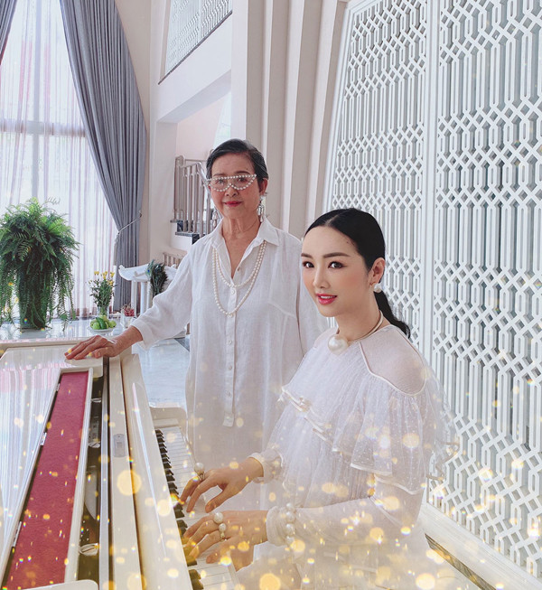 Mẹ ruột Hoa hậu Giáng My: Người đẹp nức danh Nhạc viện Hà Nội một thời, tuổi U90 vẫn sang chảnh- Ảnh 6.
