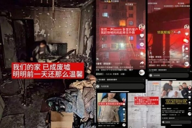 Nữ người mẫu bị bỏng nặng sau vụ nổ khí gas ảnh 1