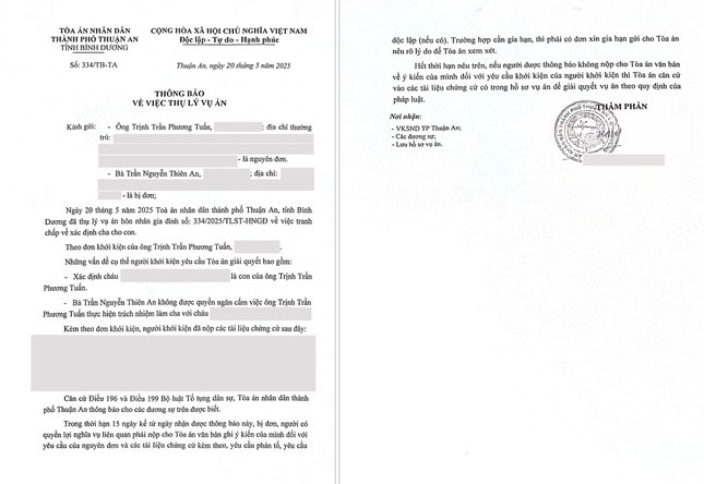 Phía Jack - J97 đáp trả Thiên An bằng thông báo từ Tòa án,