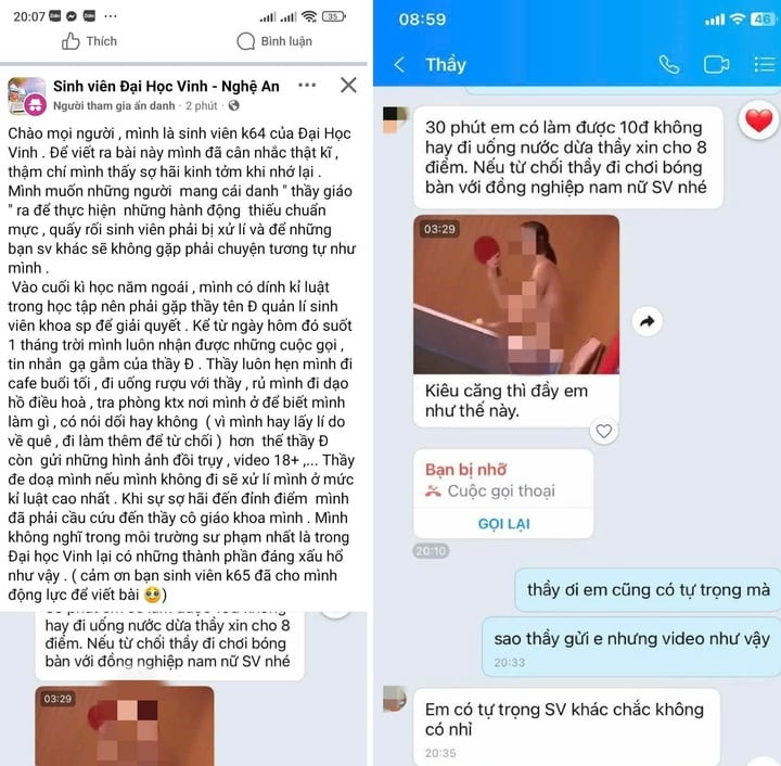 Thông tin được đăng trên nhóm