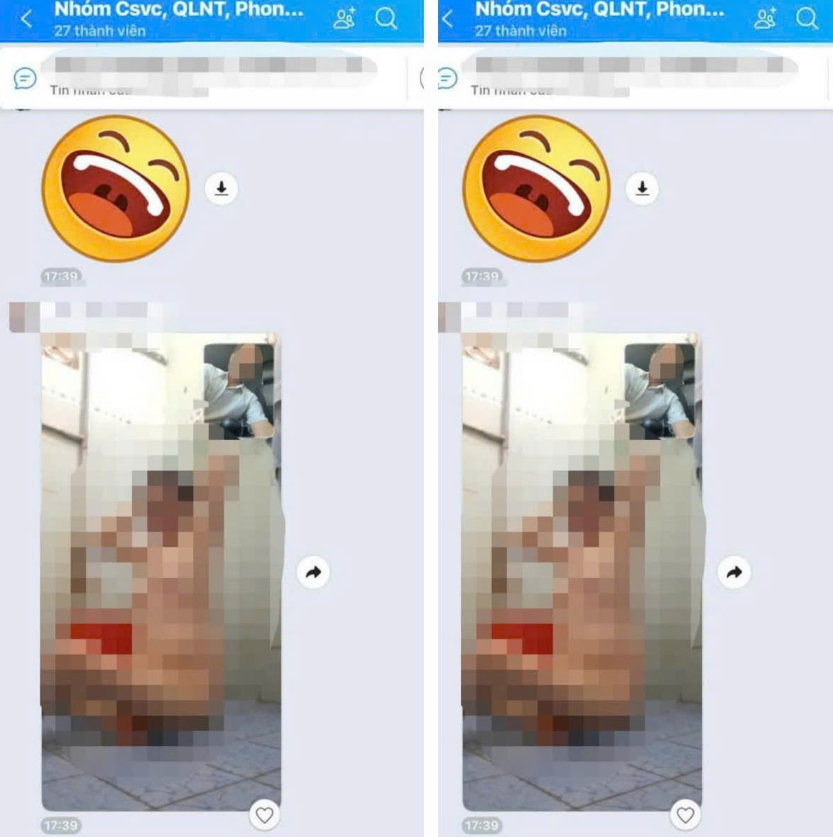 Hiệu trưởng gửi ảnh