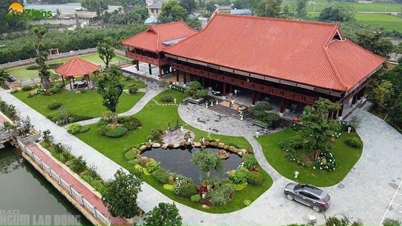 Khu biệt phủ cả ngàn m2 được cho của Tuấn