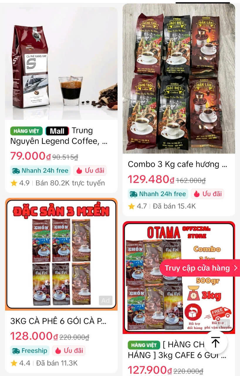 Cà phê thật - giả lẫn lộn - Ảnh 2.