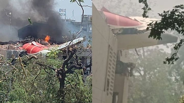 Những hình ảnh được cho là từ hiện trường. (Nguồn: NDTV/X)