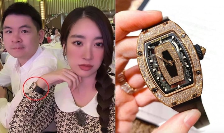 Nàng hậu từng đeo chiếc đồng hồ có giá gần 7 tỷ đồng.