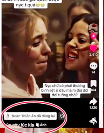 Kỳ Duyên Thiên Ân bị soi gương mặt không cảm xúc khi cùng lúc chạm mặt Minh Triệu