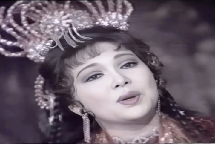 Nhan sắc xinh đẹp của Tô Kim Hồng thời trẻ.