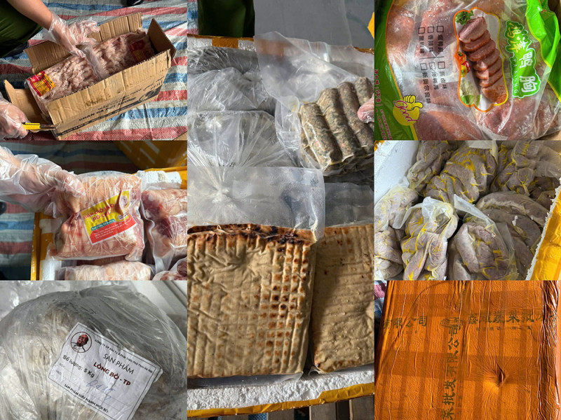 Phát hiện hơn 20 tấn nội tạng bốc mùi giấu trong container- Ảnh 3.