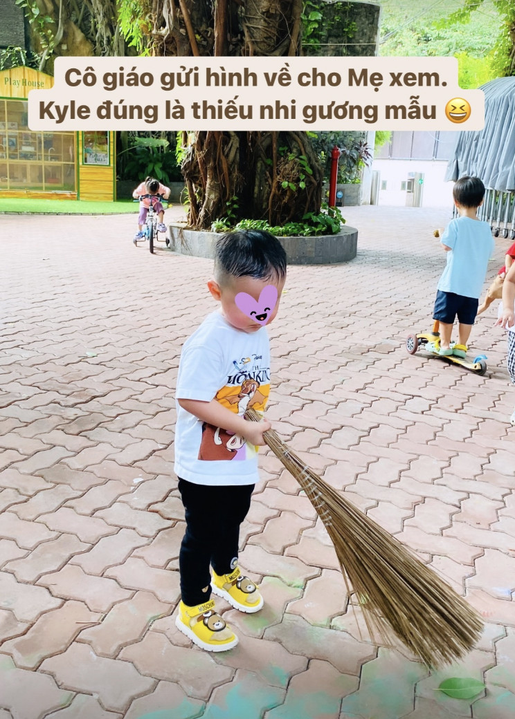 Quý tử 4 tuổi của ông chủ Sài Gòn Square hiếm hoi lộ diện sống chuẩn rich kid