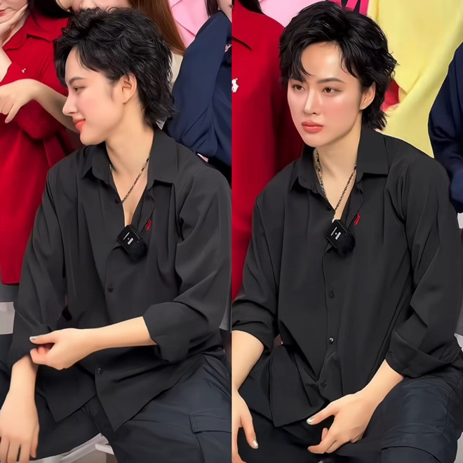 Angela Phương Trinh diện trang phục menwewar sau khi độ body săn chắc