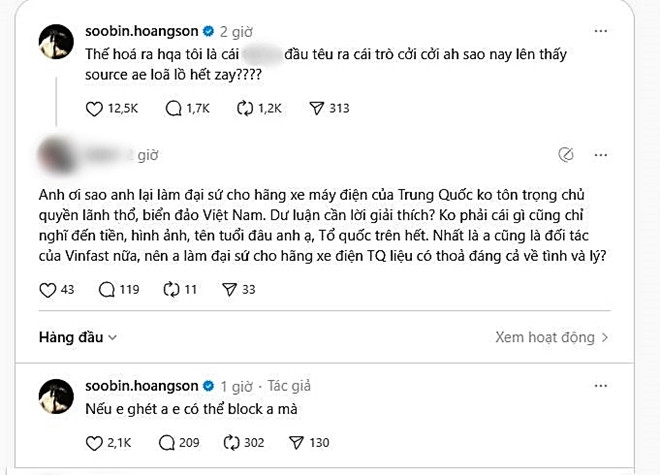 Soobin bức xúc đáp trả antifan gay gắt