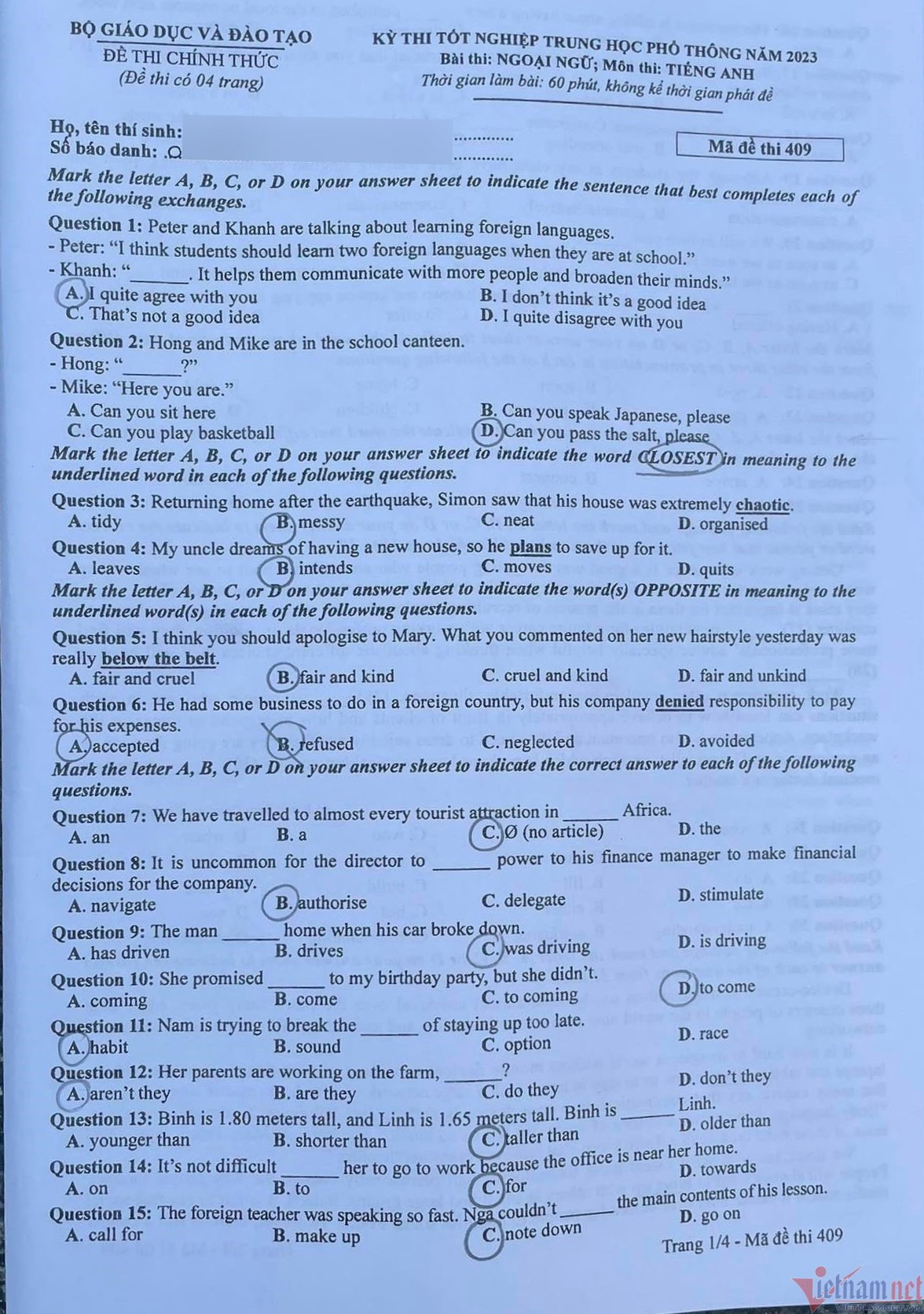 Đề Tiếng Anh tốt nghiệp 2023 1.jpg