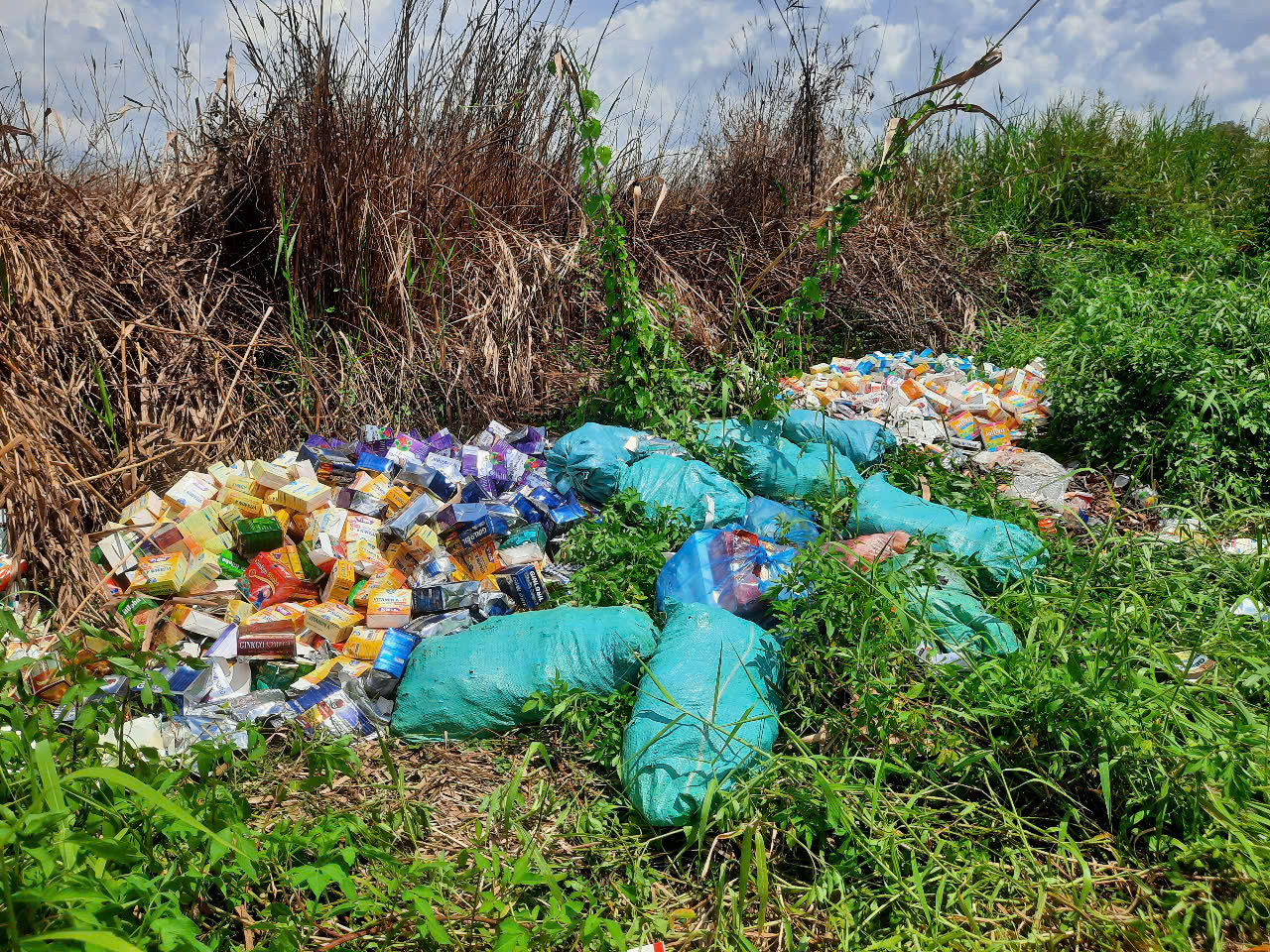 Hiểm họa kép từ dược phẩm bị vứt bỏ- Ảnh 1.