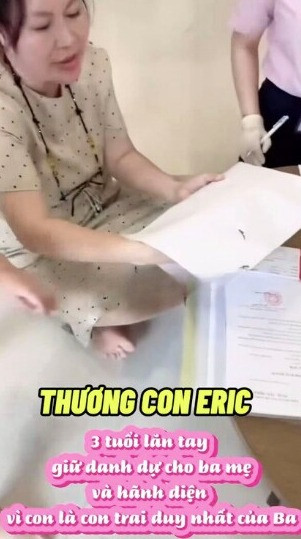 Vợ Quý Bình tâm sự bị tổn thương vì gia đình chồng đưa con đi xét nghiệm ADN xác minh huyết hống