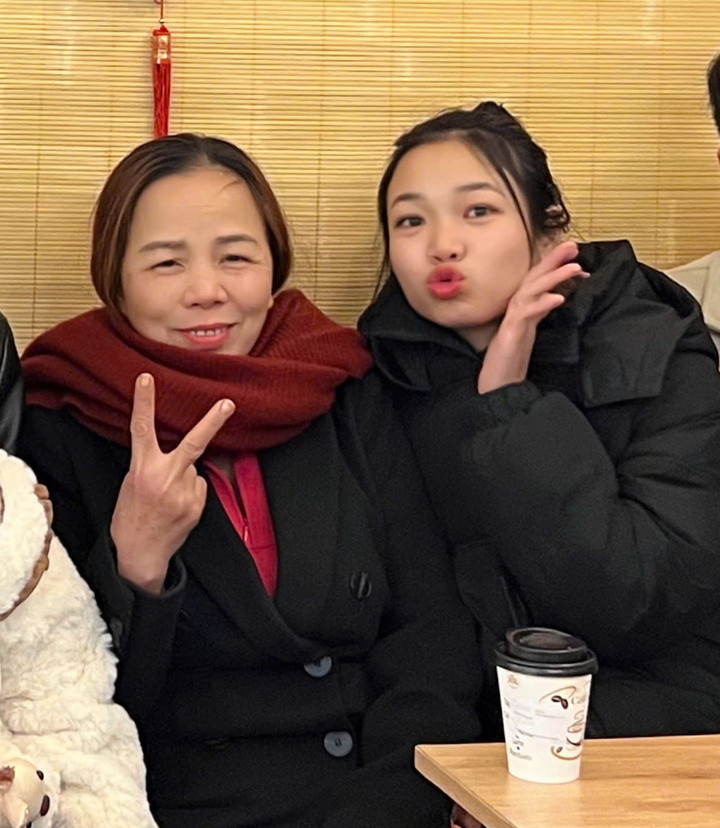 Cặp mẹ chồng nàng dâu người Tuyên Quang rất hợp nhau. (Ảnh: NVCC)