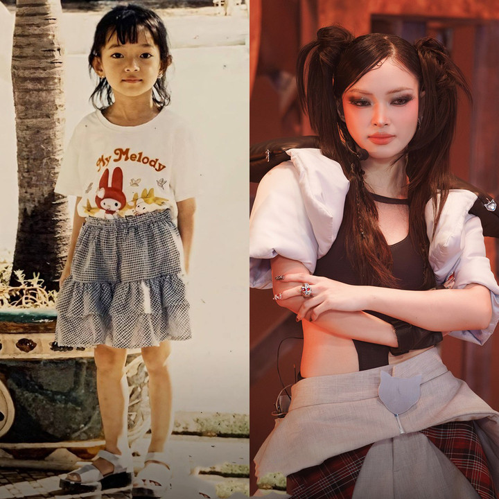 Đường nét thanh tú trên gương mặt của