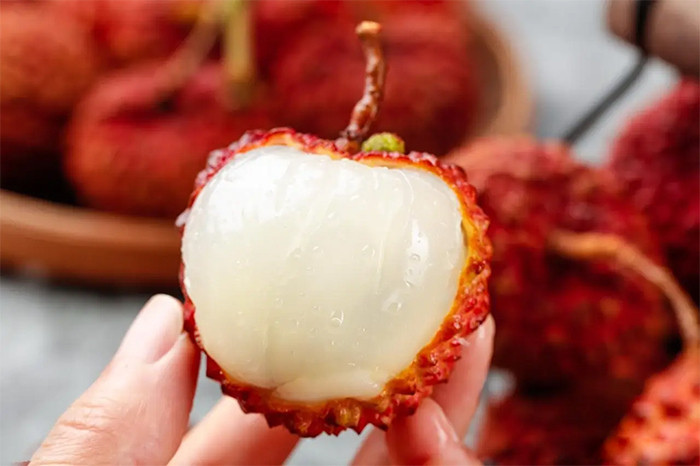 Quả vải có chứa rất nhiều chất tốt cho sức khỏe. (Ảnh: Sohu)