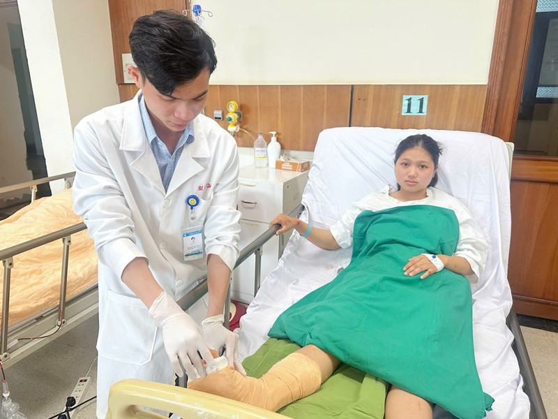 Thí sinh gặp nạn trước kỳ thi 1.jpg