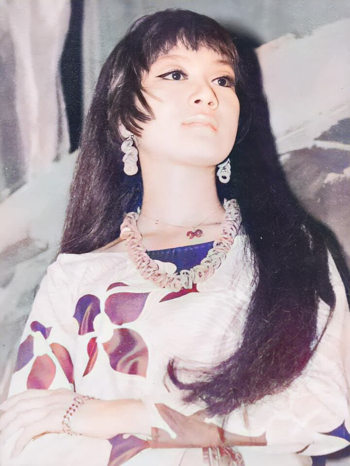 Nhan sắc xinh đẹp của NSƯT Mỹ Châu thời trẻ.