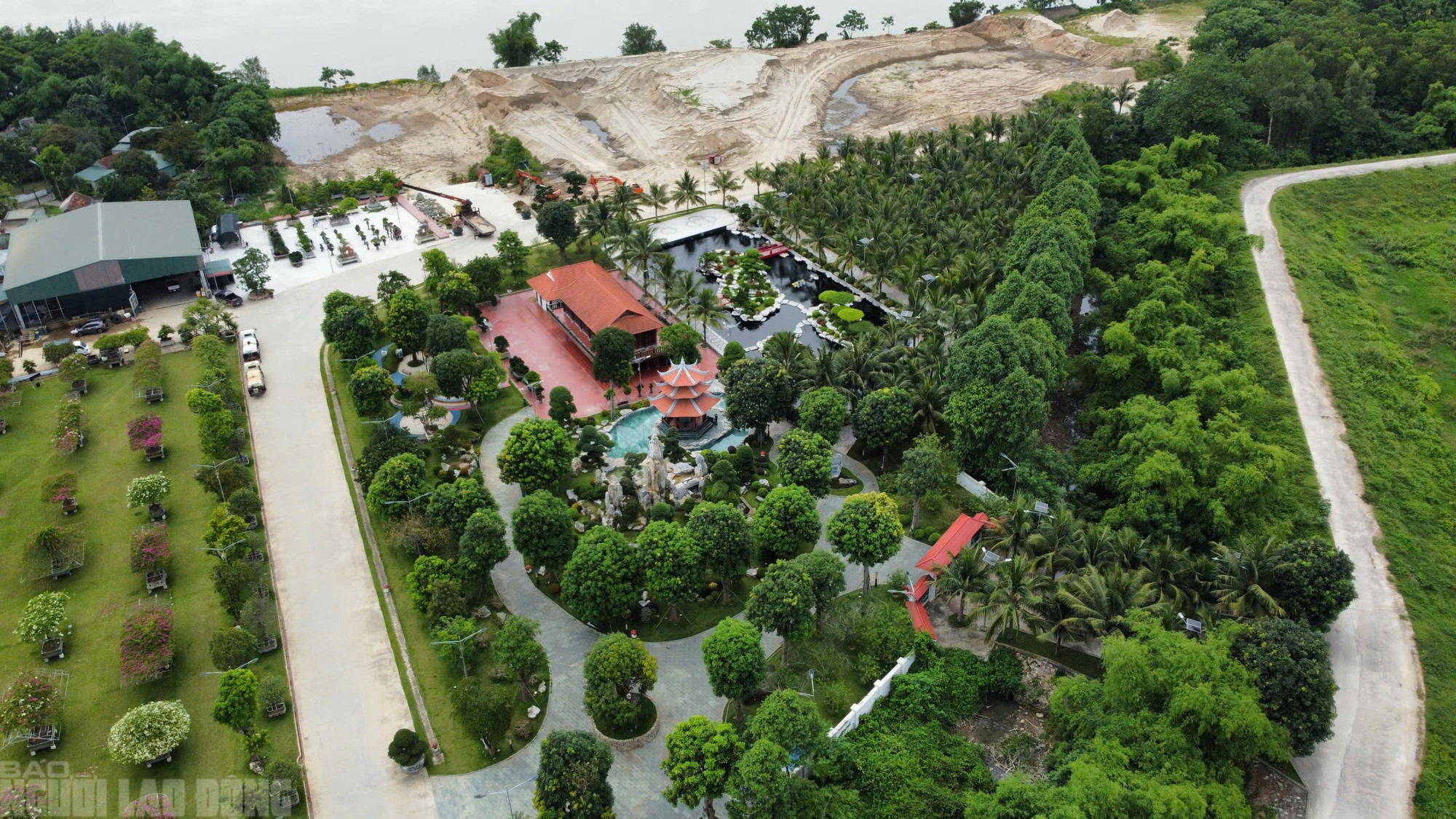 Thực hư khu biệt phủ cả ngàn m2 của Tuấn