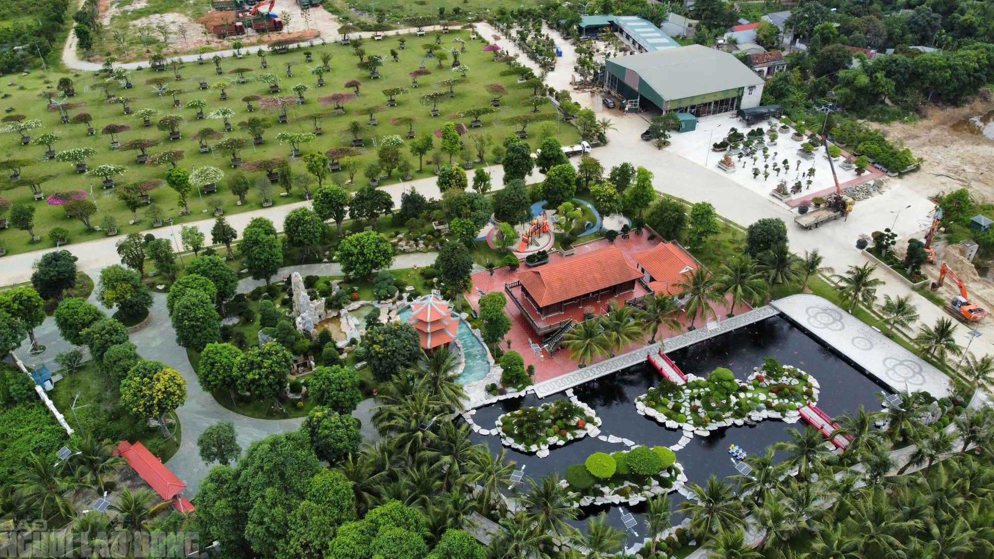 Thực hư khu biệt phủ cả ngàn m2 của Tuấn