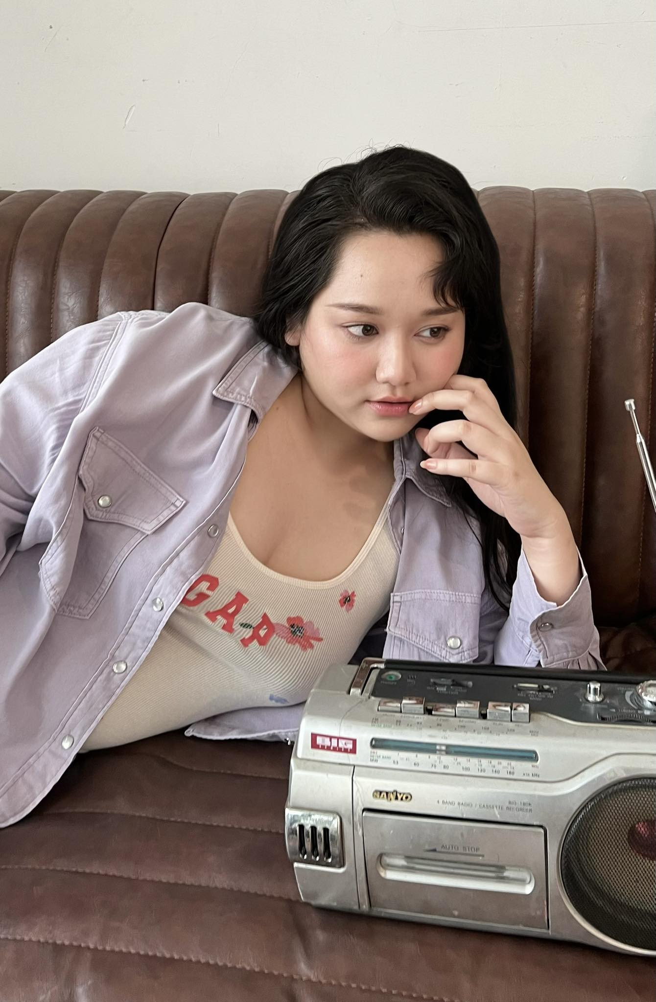 Từ 'mắt biếc' đến 'nàng béo', Trúc Anh thay đổi phong cách thế nào? - Ảnh 8.