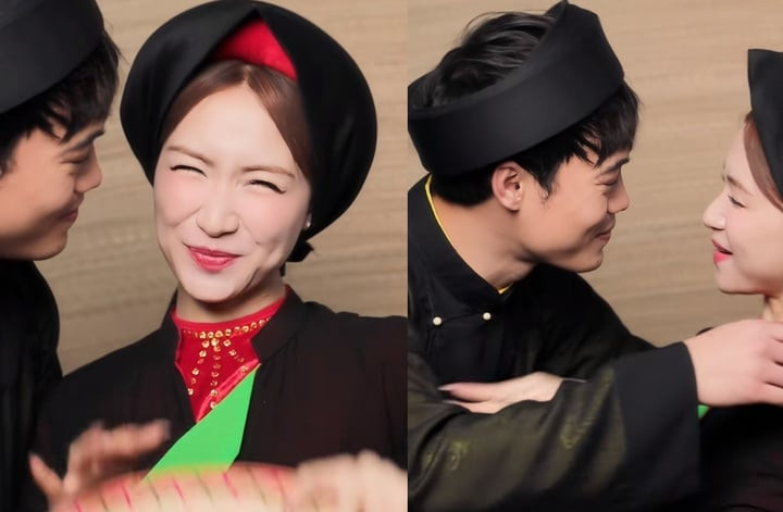 Văn Toàn diễn cảnh tình tứ với Hòa Minzy