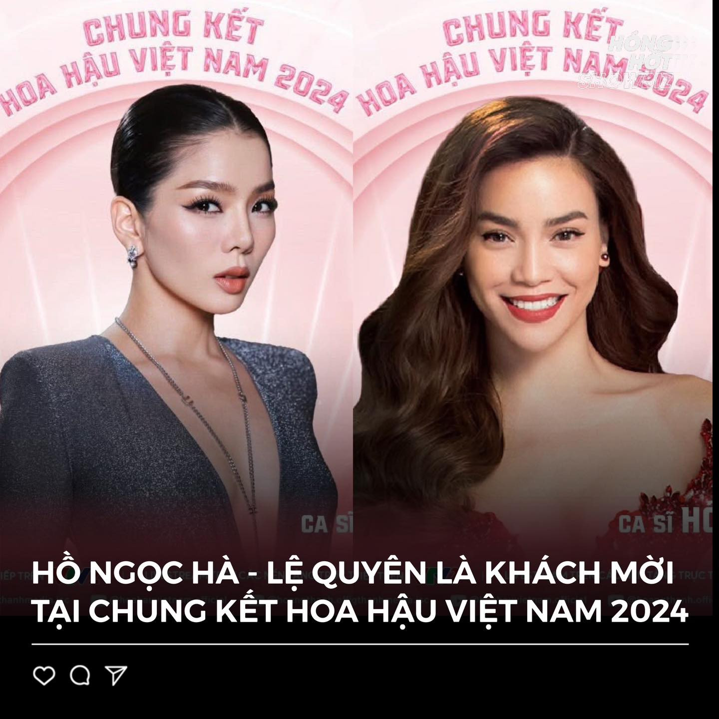 Phản ứng của Hương Giang khi mời 'đôi bạn' Hồ Ngọc Hà - Lệ Quyên trình diễn đêm chung kết Hoa hậu Việt Nam 2024- Ảnh 1.