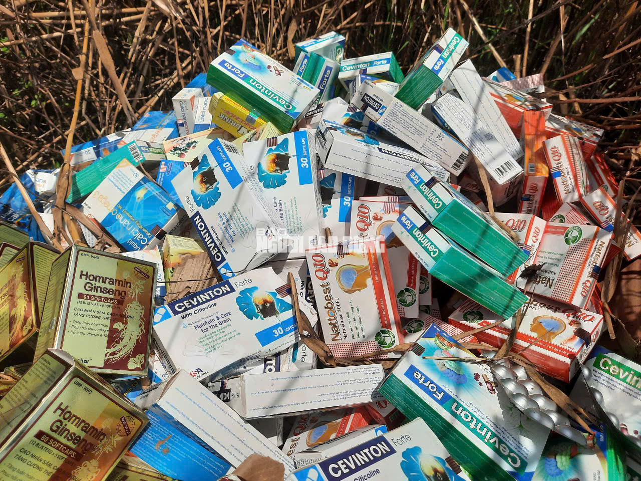 Phát hiện số lượng lớn thuốc, thực phẩm chức năng bỏ ở Bình Chánh - Ảnh 13.