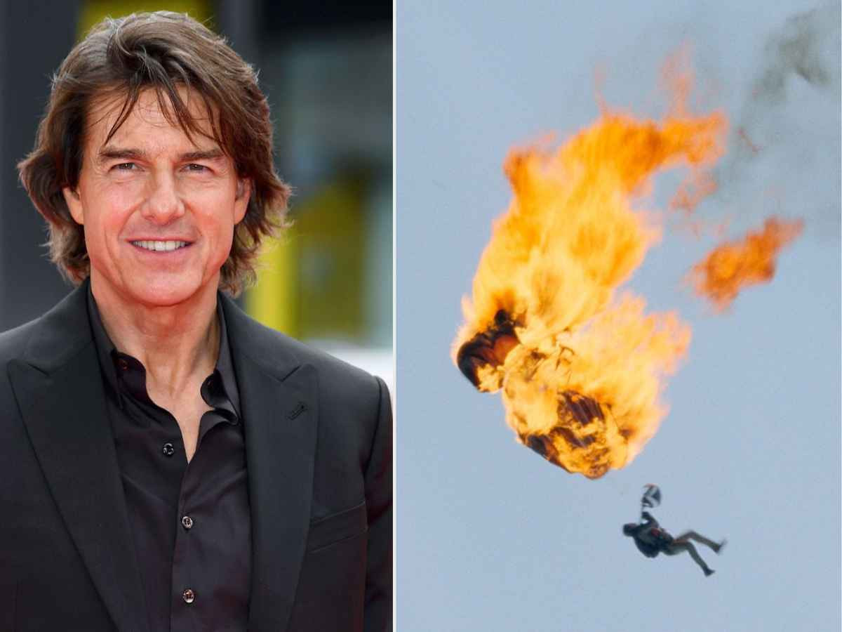 Tom Cruise lập kỷ lục mạo hiểm với dù đang cháy - Ảnh 5.