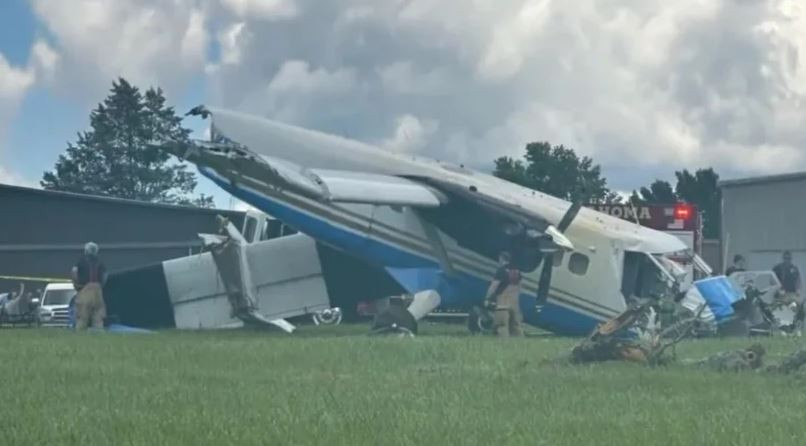 Máy bay chở 20 người rơi tại Mỹ, nhiều nạn nhân nhập viện- Ảnh 1.