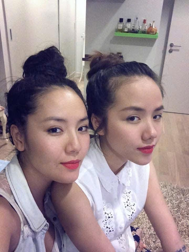 'Mặt mộc, không app, không chỉnh sửa': Nhan sắc thật của Phương Linh - Phương Ly ‘đốn tim’ cộng đồng mạng - Ảnh 3.