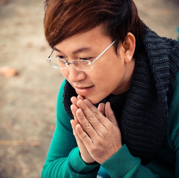 Sỹ Luân từng gặp tai nạn nghiêm trọng.