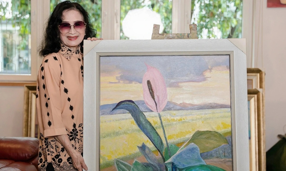 net dep dien anh mot thoi va cuoc song an dat cua nsnd tra giang hinh anh 3