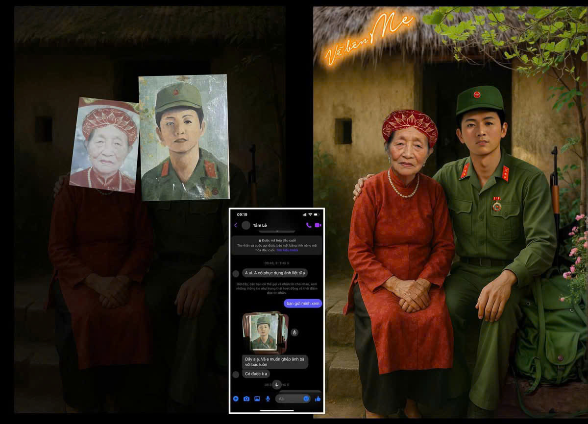 a4Người đàn ông ở phục dựng gần 500 bức ảnh liệt.jpg