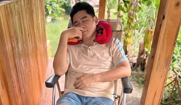 Nam diễn viên thường chia sẻ những khoảnh khắc hài hước.