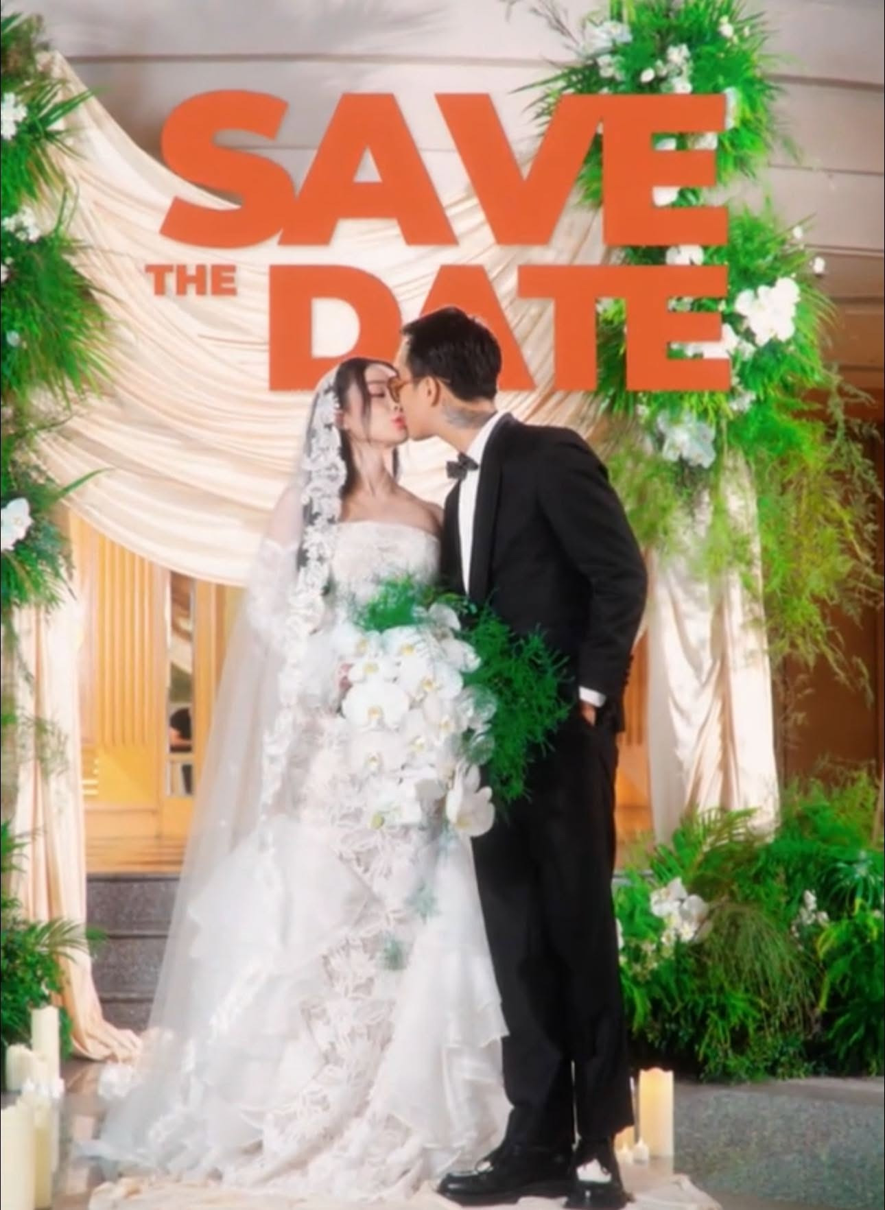 Sau thiệp cưới màu đen Đạt G  Cindy Lư tiếp tục gây tranh cãi vì quy định trong lễ cưới