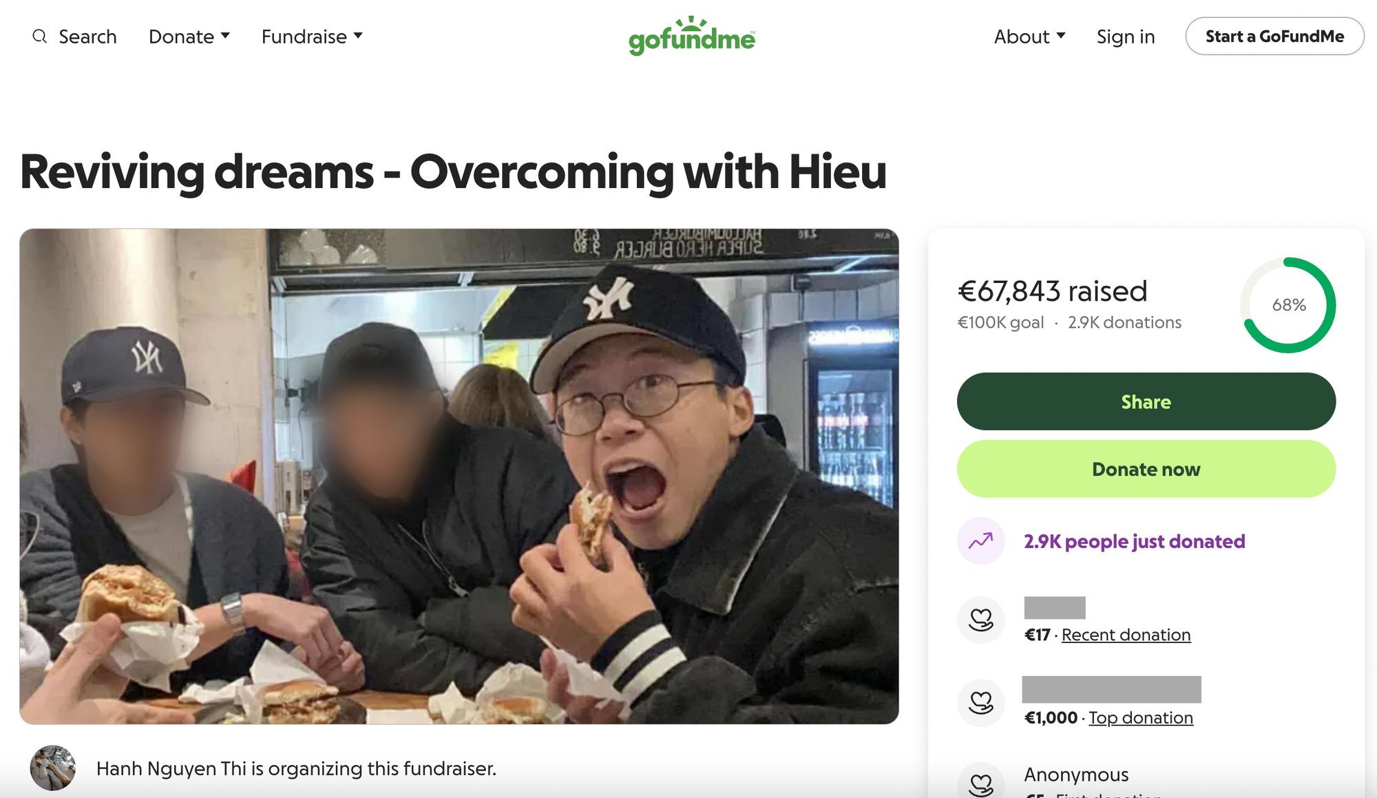 Xót xa tình trạng&nbsp;hiện tại của TikToker Bốp Bọt Biển sau tai nạn nghiêm trọng tại Đức