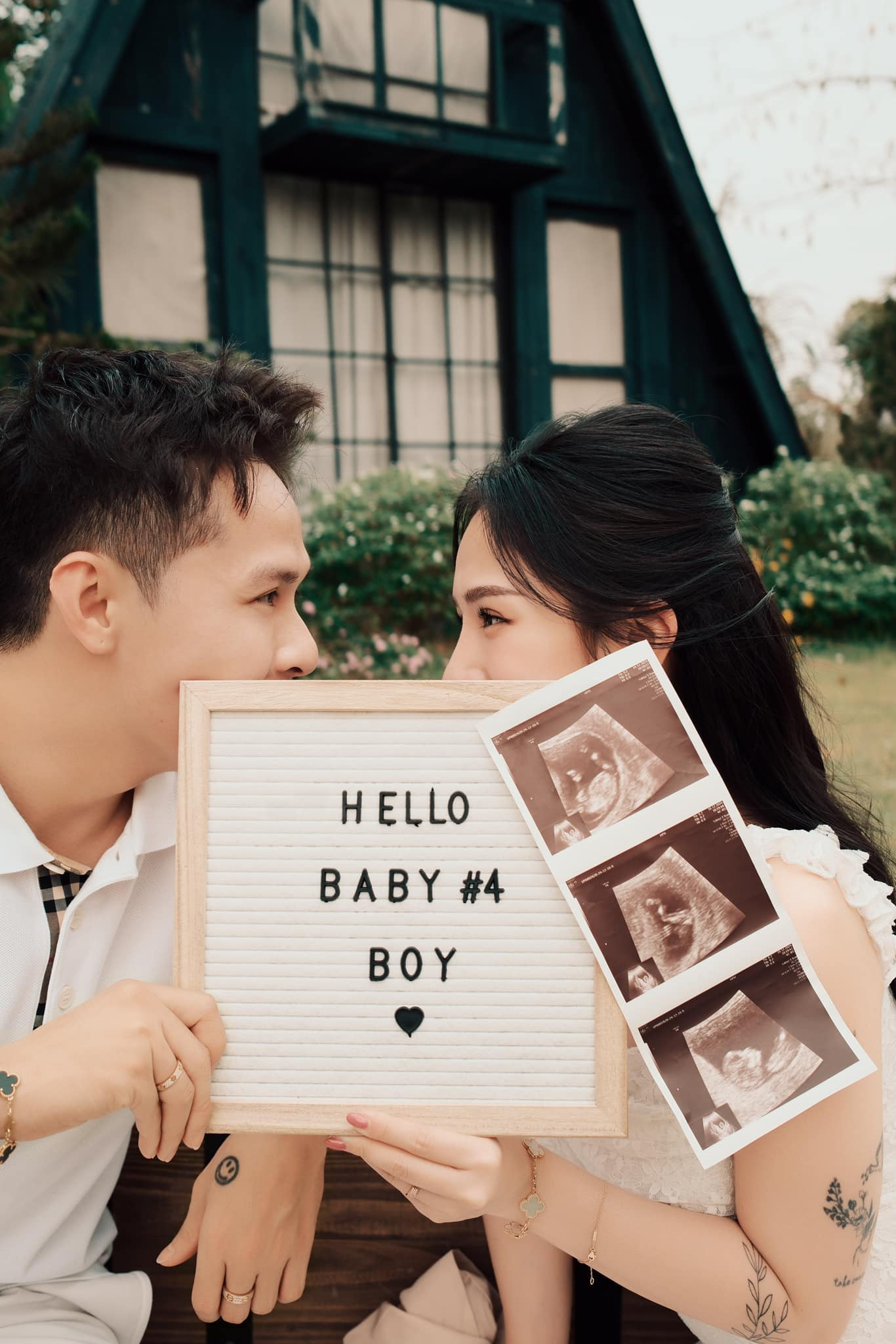 Con gái đại gia Minh Nhựa sinh con thứ 4 ở tuổi 26