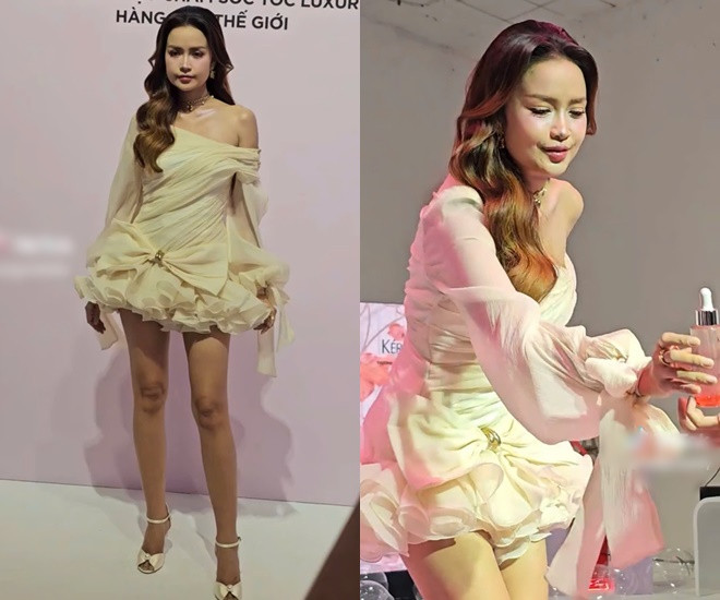 Ngọc Châu lộ nhan sắc cam thường khác một trời một vực với hình ảnh đang viral MXH