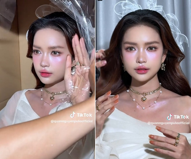 Ngọc Châu lộ nhan sắc cam thường khác một trời một vực với hình ảnh đang viral MXH