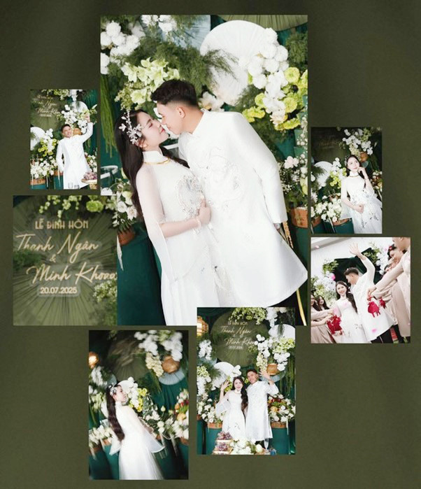 Tiền vệ U23 Việt Nam Võ Hoàng Minh Khoa đính hôn với cô chủ tiệm vàng - Ảnh 1.