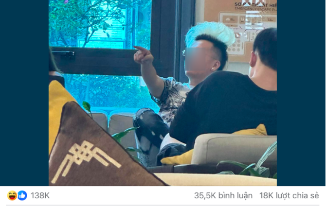 Bài đăng của nữ du khách nhận được lượng tương tác lớn trên mạng xã hội.