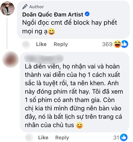 Nam diễn viên Doãn Quốc Đam bị netizen