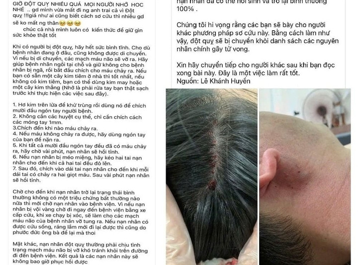 Thông tin lan truyền trên mạng gây xôn xao. (Ảnh chụp màn hình)