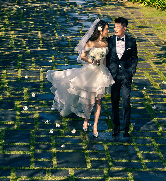 Sau 9 năm ảnh cưới của Lâm Tâm Như  Hoắc Kiến Hoa vẫn gây sốt