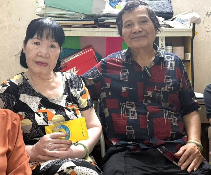 Vợ chồng nghệ sĩ Thành Tài - Lệ Châu.