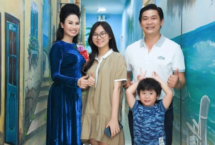 Tổ ấm hạnh phúc của nữ ca sĩ.