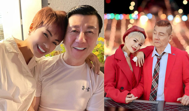 Bảo Liêm vẫn phong độ bên bà xã kém 24 tuổi.