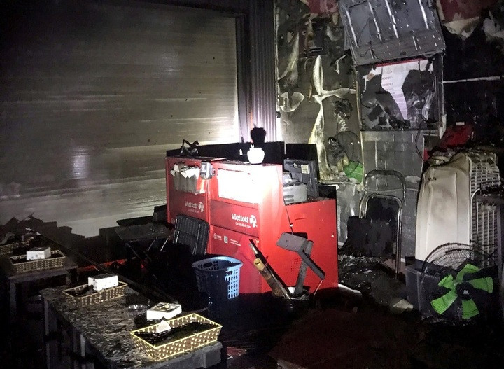 Hiện trường vụ cháy